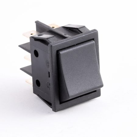 Cp2 Heat/Vent Black 2 Pole Rocker Switch