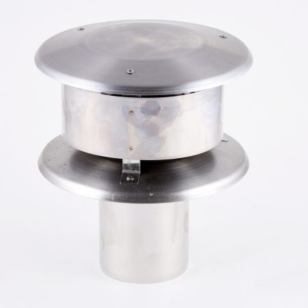 NO LONGER AVAILABLE PLEASE USE CODE 33-54-007-FLUE22 Non Balanced 80mm Vertical flue terminal