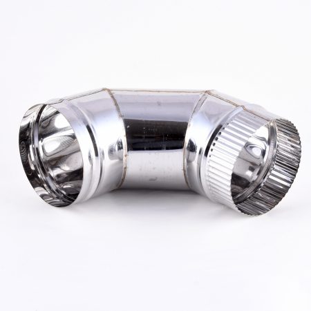 5 x 90 Degree Elbow S/S 430 S/W (125mm)