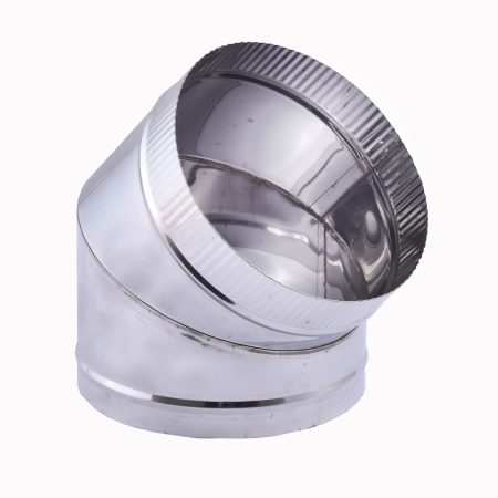 7 x 45 Degree Elbow S/S 430 S/W (175mm)