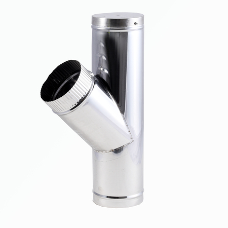 5 x 135 Degree Condensate Tee S/S 430 S/W (125mm)