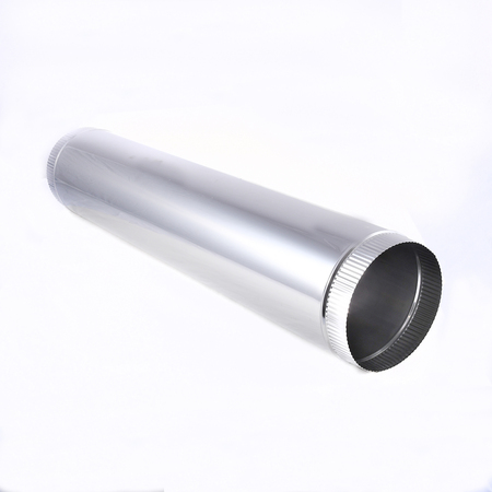 6 x 1m Standard Flue Pipe S/S 430 S/W (150mm)