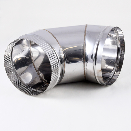 8 x 90 Degree Elbow S/S 430 S/W (200mm)